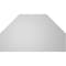 Ekena Millwork Octagonal Top Surface Mount PVC Gable Vent w/ 2"W x 1-1/2"P Brickmould Frame, 28"W x 16"H GVPOT28X1602SN - alternate 4